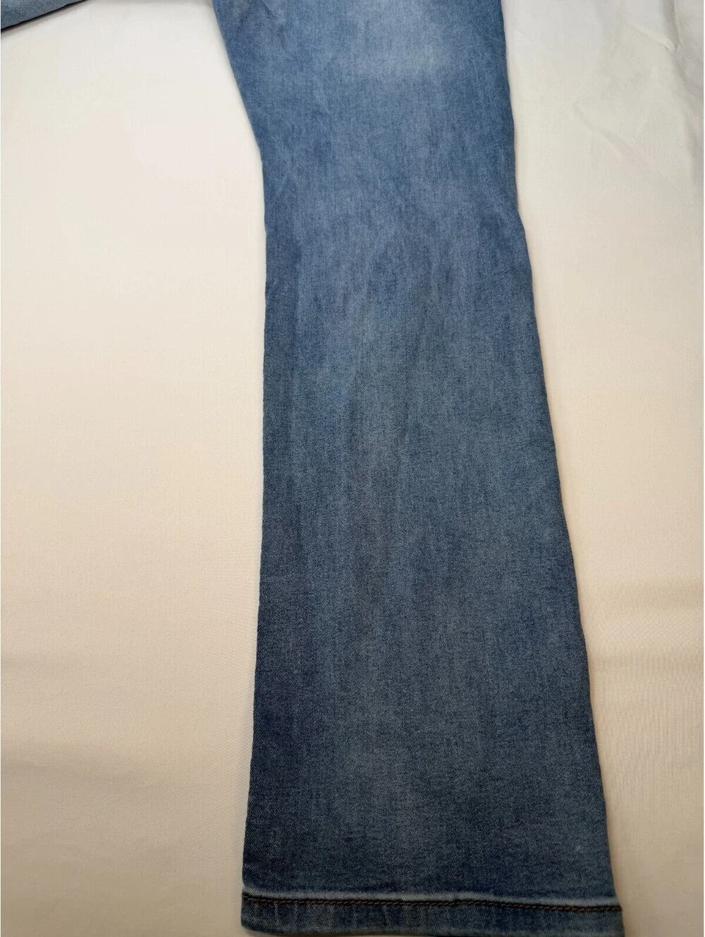 Steve's Jeans Men's Jeans Bootcut Low Rise Medium Wash Solid Size 36/32 Blue